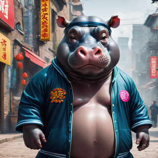 Kung Fu Hippo