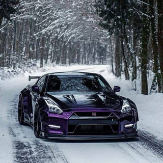 Purple GT-R