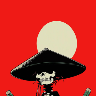 Samurai Skeleton 