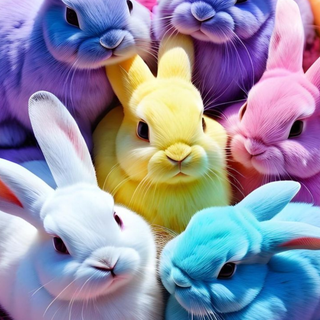 Pastel Bunnies