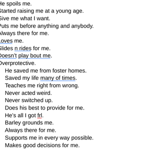 Reasons I love my brother Gianni❤️