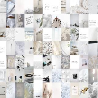 White Collage