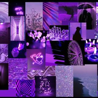 Purple Collage