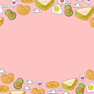 Sandwich Wallpaper