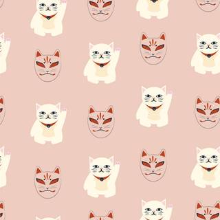Cute Pink Cats Wallpapers