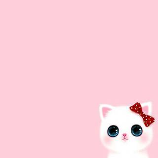 Cute Pink Cat Wallpapers