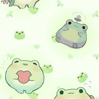 Duck And Frog Wallpapers