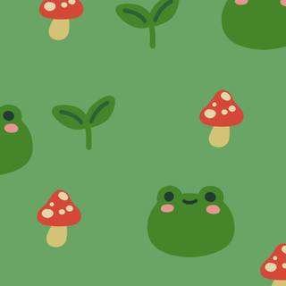 Mushroom Frogs Wallpapers