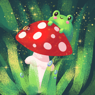 Mushroom Frogs Wallpapers