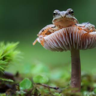 Mushroom Frogs Wallpapers