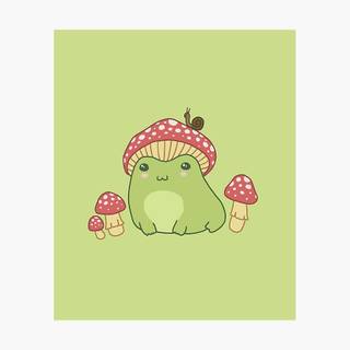 Frogs And Mushrooms Wallpapers