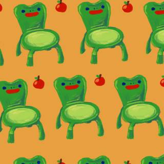 Froggy Chair Wallpapers