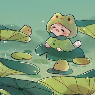 Chibi Frog Wallpapers