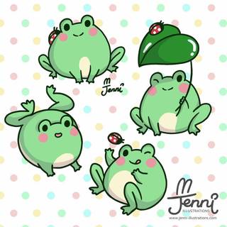 Chibi Frog Wallpapers