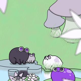 Pride Frogs Wallpapers