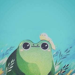 Frog Drawings Wallpapers