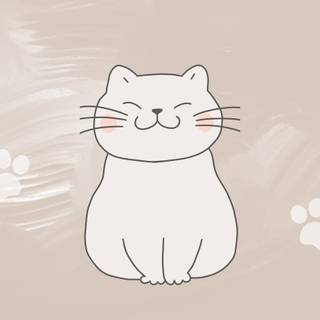 Cute Cat Art Wallpapers
