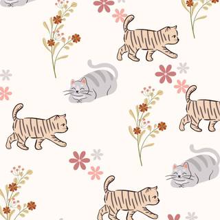 Cute Cat Art Wallpapers