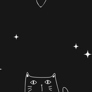 Cute Cat Art Wallpapers
