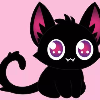 Cute Cat Art Wallpapers