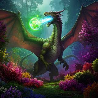 Earth Day Dragon
