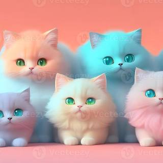 Cute Cat Laptop Wallpapers
