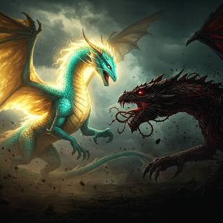 Dream Dragon vs Nightmare Dragon