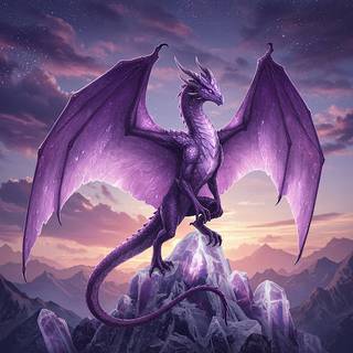 Amethyst Dragon