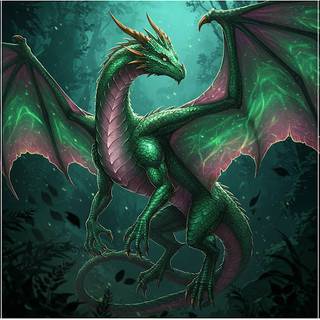 Alexandrite Dragon