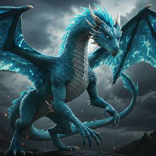 Aquamarine Dragon