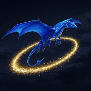 Lapis Lazuli Dragon