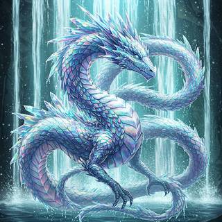 Water Crystal Dragon