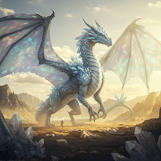 Earth Crystal Dragon