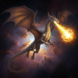 Dragon of Planet Mercury