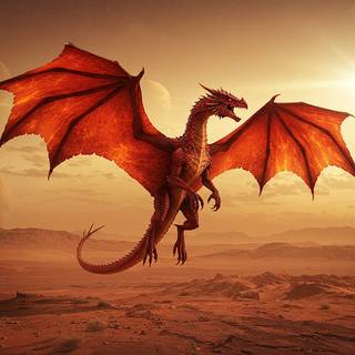 Dragon of Planet Mars