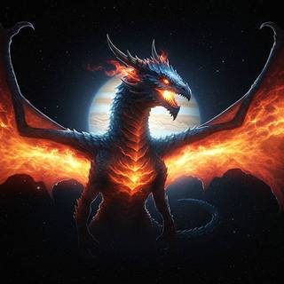Dragon of Planet Jupiter