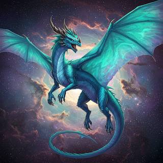 Dragon of Planet Neptune
