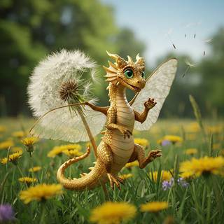Dandelion Dragon