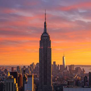 Empire State Building at Sunrise