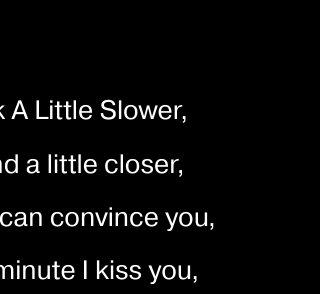 Listening to: stay a little longer by ROSE