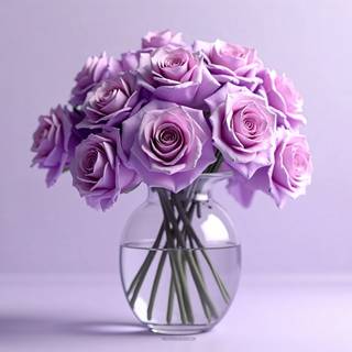 Purple Roses
