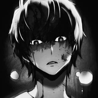 Scary Black And White Anime Wallpapers