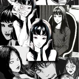 Scary Black And White Anime Wallpapers
