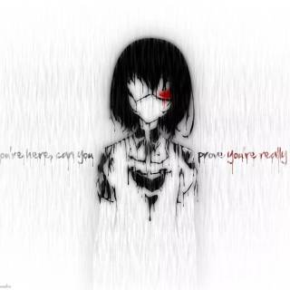 Scary Black And White Anime Wallpapers