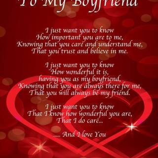 To my Boy friend Isaiah