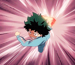 deku cool moving gif