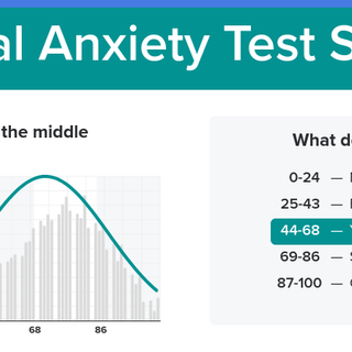 Social Anxiety test yay...