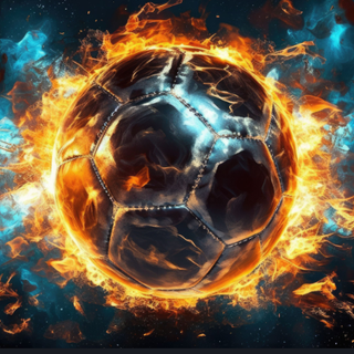 fire soccer ball