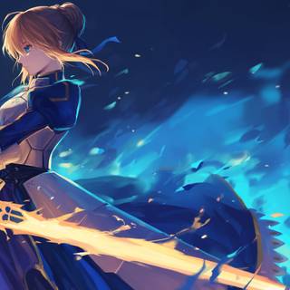 Saber from Fate: Stay Night!!~