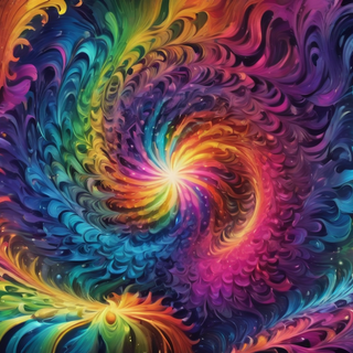 Pyschedelic Optical Illusion